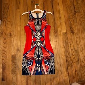 colorful night out on the town dress